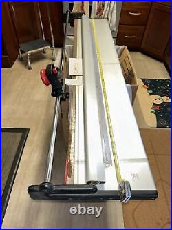 NEOLT TRIMMER MANUAL 51' ROTARY PAPER CUTTER Tabletop Model Trim 130 Used Italy