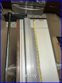 NEOLT TRIMMER MANUAL 51' ROTARY PAPER CUTTER Tabletop Model Trim 130 Used Italy