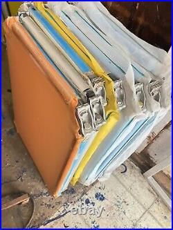 NEWMAN ROLLER FRAME SCREENS 25 x 36 OD Price Is for One