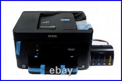 Nearly New Epson workforce 3720 bundled with sublimation ink CHIPLESS ciss
