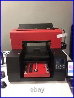 New Printhead A3 DTG Inkject Printer Epson R1390 CMYKWW T-Shirt printing