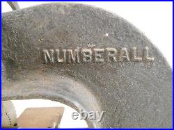 Numberall Manual Letter / Number Metal Stamping Machine Punch