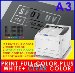 Oki C811wv Color+white+clear Color Printer, Like Pro9541 9542 C941 C942 Pro8432wt