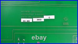 One (1) Harris Graphics 5347006C Operator Control PCB ASSY 5347006 SN 658