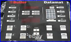 One Butler DC33896-401 Splicer Panel Kit Front Datamat No Electronics USED