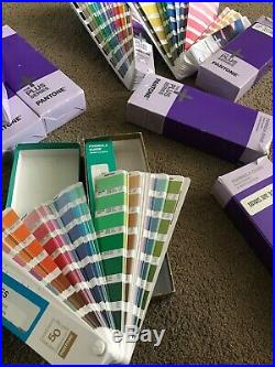 One set- Pantone Plus Series Formula Guide Solid Coated and Uncoated with box