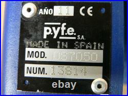 P. Y. F. E Cymaq DS7050 PIN STAMP MARKING MACHINE