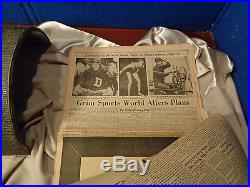 PRINTING PRESS PLATE Dallas Morning Newspaper 11/23/63 JFK Kennedy Assassination