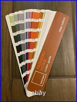 Pantone Fashion + Home FGP100 Color Guide Paper + New Colors Swatches