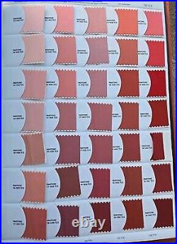 Pantone Fashion + Home / cotton swatch files Books Volumes 1-4. Circa 2007