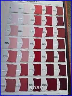 Pantone Fashion + Home / cotton swatch files Books Volumes 1-4. Circa 2007