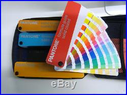 Pantone Swatch Book Collection (x4) with Pantone Case, inc Solid to Process