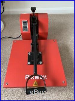 Pixmax Heat Press Machine 38 x 38cm T-Shirt Transfer Sublimation