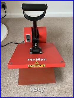 Pixmax Heat Press Machine 38 x 38cm T-Shirt Transfer Sublimation