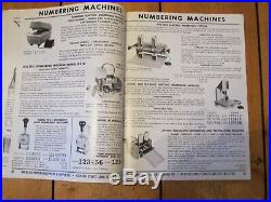 Printing Equipment & Supply Catalog USA 1983-84- American Printing Supply Co
