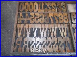 Printing Letterpress Printer Block, Tubbs Alphabet Antique Large, Printer Cut