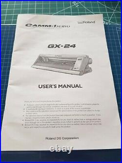 ROLAND CAMM-1 GX-24 Vinyl Cutter fully insured delivery