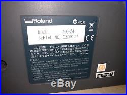 Roland CAMM-1 GX-24 Vinyl Cutter for t-shirts/vinyl etc with 3 spare blades