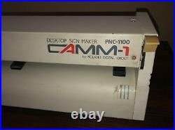 Roland CAMM-1 PNC-1100 24 Vinyl Cutter Desktop Sign Maker