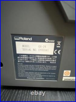 Roland CAMM-1 SERVO GX-24 cutting machine with AC Adapter & Manual Tested Used