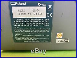 Roland CAMM-1 Servo GX-24 24 Desktop Sign Maker Vinyl Plotter Cutter