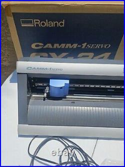 Roland CAMM-1 Servo GX-24 Desktop Vinyl Cutter / Sign Maker