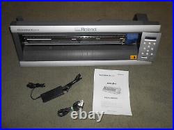 Roland CAMM-1 Servo GX-24 Desktop Vinyl Cutter / Sign Maker EXCELLENT CONDITION