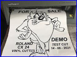 Roland CX-24 CAMM 1 Vinyl cutter-plotter full set ROLAND, SUMMA, MUTOH Magic Eye