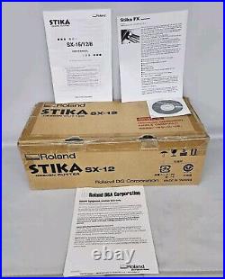 Roland DG Stika SX-12 Vinyl 12 Create Stickers Cutting Machine Lightly Used