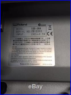 Roland Egx-30a Engraving Machine / Desktop Engraver Free Shipping