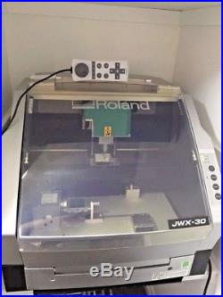 Roland JWX30 Jewelry Modeling Machine Wax Pattern Machine CAD CNC Mill lathe