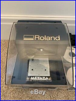 Roland Metaza MPX-80 Engraving Machine Photo Printer CNC Engraver Etching