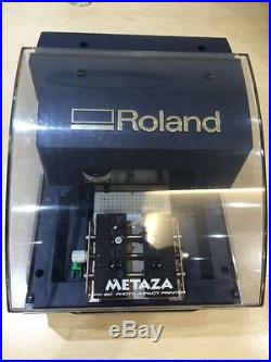 Roland Metaza MPX-80 Photo Impact Printer, Pendants, Cords & Software