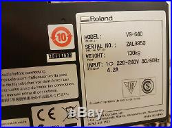 Roland VersaCamm VS640i VS 640i print&cut large format eco-solvent printer