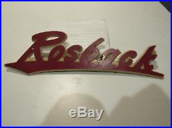 Rosback Printing Equipment Vintage Emblem Logo Nameplate Trim