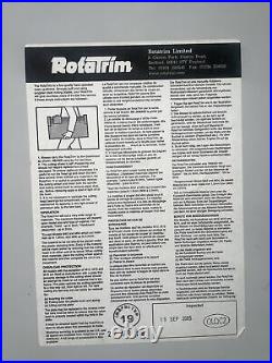 RotaTrim Mastercut II M15 Professional M Series Rotary Trimmer Used