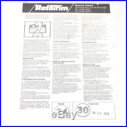 RotaTrim Model 24 Professional 24 Perfect Cut Trimmer Papper Cutter
