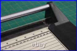 Rotary Paper Cutter, 52 Cut Length, Manual Precision Paper Trim
