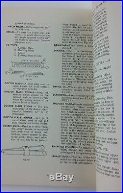 Rotogravure Printing & Equipment Manual 1954 & Aniline Printing Tech Booklet Vtg