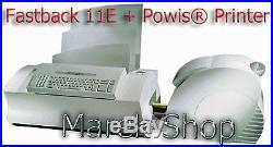 SET Fastback 11E Bindemaschine + Powis Printer + Infrarot Verbindung + Rechnung