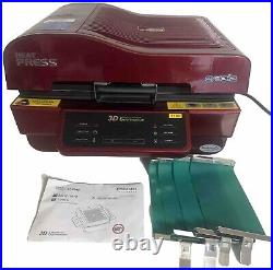 ST-3042 3D Sublimation Heat Press Vacuum Transfer Printer Machine Mug Plate EUC