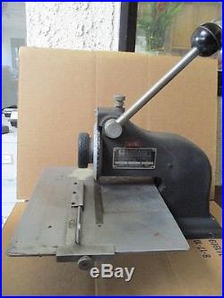 Schmidt Model 4 Marking Machine Metal Press Stamp Machine