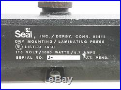 Seal Jumbo 160 745b Dry Mounting Laminating Heating Press Heat Transfer Photo