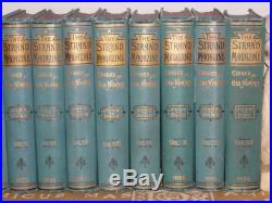Sherlock Holmes 1st Editions The Strand Magazine 12 VOLS 1891-1896 BRIGHT GOLD