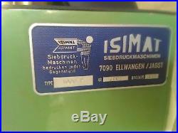 Siebdruckmaschine Isimat 1000P