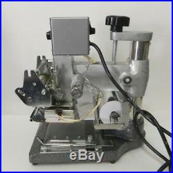 Silver Hot Foil Feed Stamping Machine Stamp PVC TJ-90A All-purpose