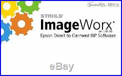 Stahls' ImageWorx DTG RIP Software for F2000 Advanced and F2000 Standard