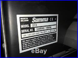 Summa DC3 Plus thermal vinyl printer and contour cutter