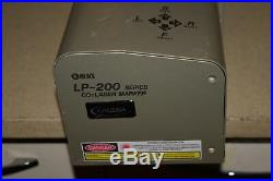 Sunx Lp-200 Lp200 Co2 Laser Engraver Marker