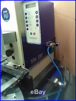 Tampondruckmaschine Teca Print TPX 250 mit Rundschalttisch! Pad Printer
